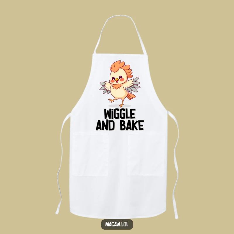 Funny Jigging Bird Apron: Add Fun to Your Kitchen with a Dancing Bird