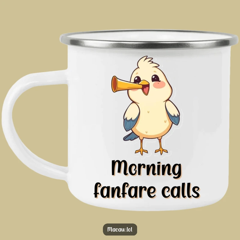 Funny Honking Bird Camping Mug - Outdoor Joyful Horn Cup